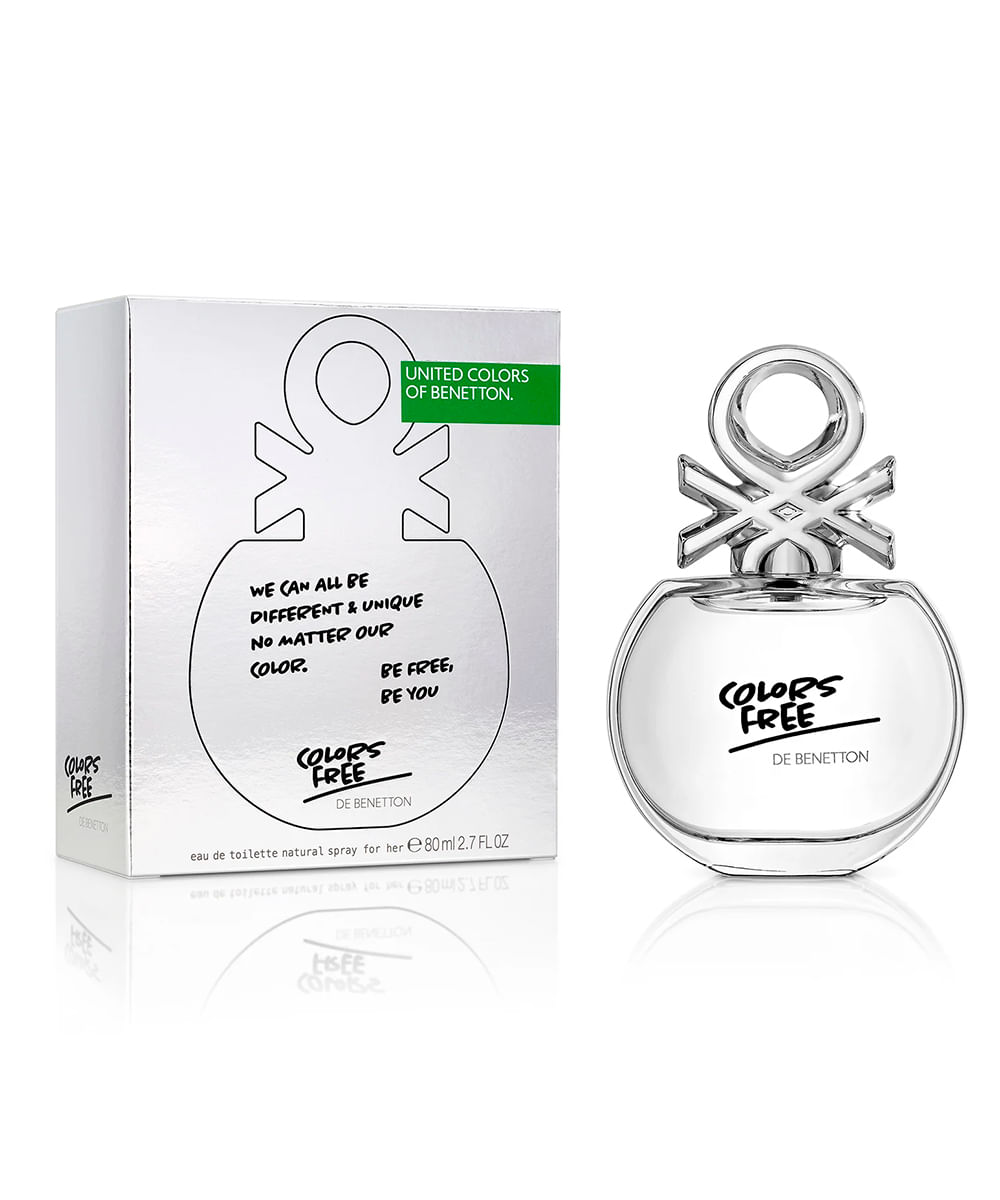 perfume feminino benetton united colors free eau de toilette for her 80ml perfume feminino benetton united colors free eau de toilette for her 80ml