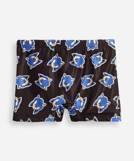 sunga infantil sonic preta 4 sunga infantil sonic preta 4