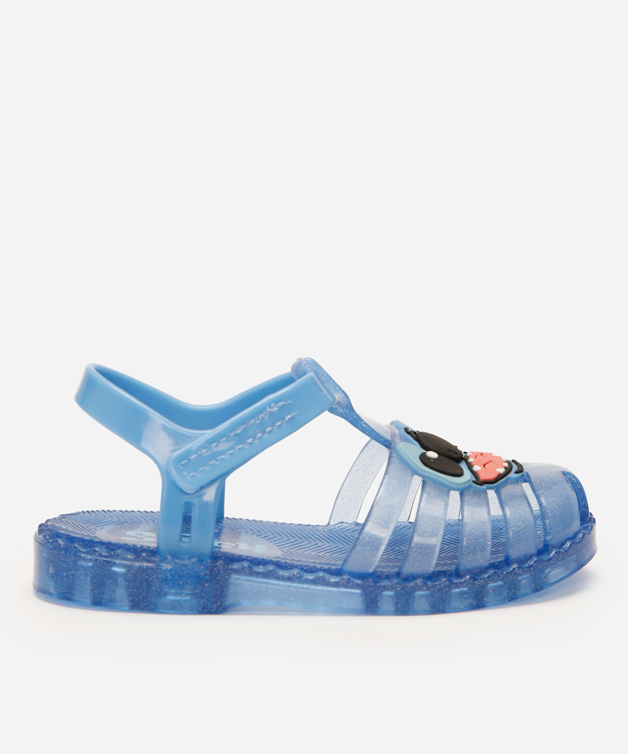 sandália fechada infantil stitch azul