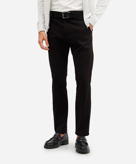 calça social slim de alfaiataria masculina preta 40 calça social slim de alfaiataria masculina preta 40