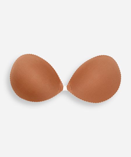 protetor de mamilo com fecho frontal marrom 42 protetor de mamilo com fecho frontal marrom 42