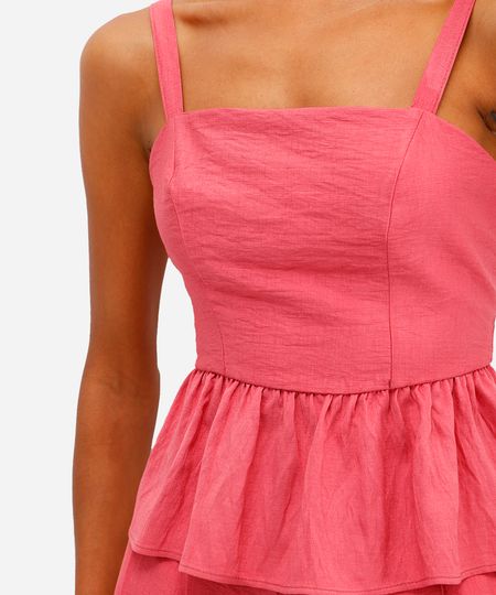 bata feminina de viscose texturizada rosa G bata feminina de viscose texturizada rosa G