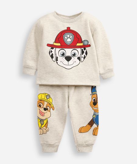 pijama longo infantil patrulha canina cinza 1 pijama longo infantil patrulha canina cinza 1