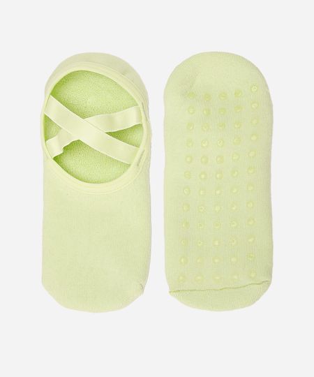 meia sapatilha boneca verde 34-39