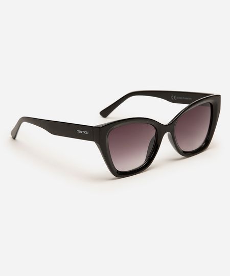 óculos de sol gatinho triton preto UNICO