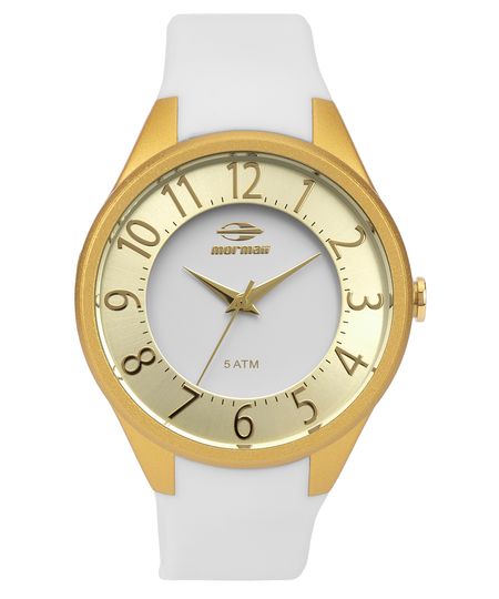 relógio feminino mormaii mo2035kw8b digital dourado UNICO