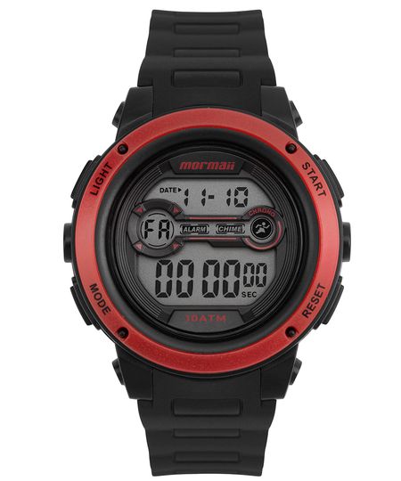 relógio masculino mormaii mo0450c8r digital preto UNICO relógio masculino mormaii mo0450c8r digital preto UNICO