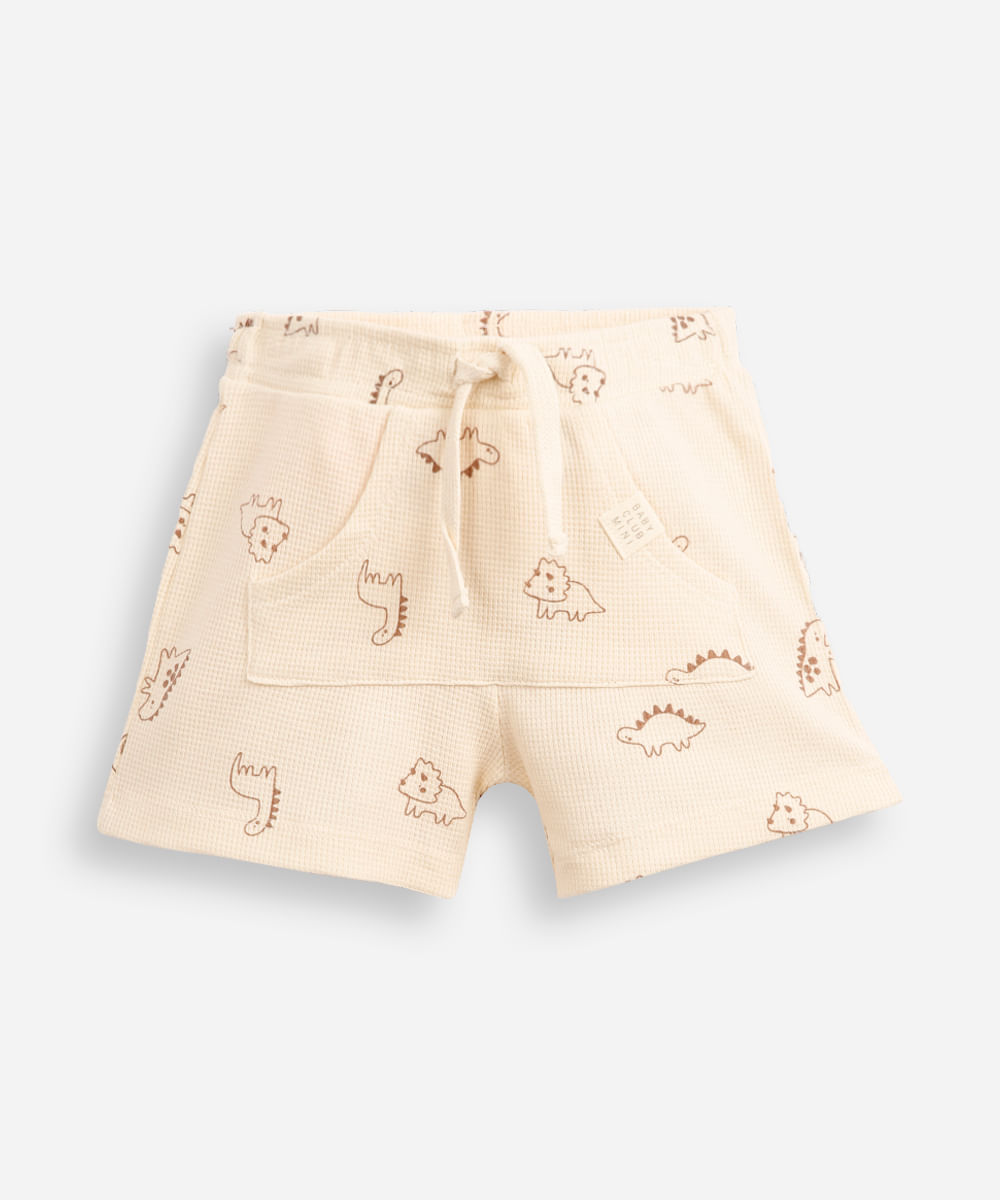 short bebe dino bege