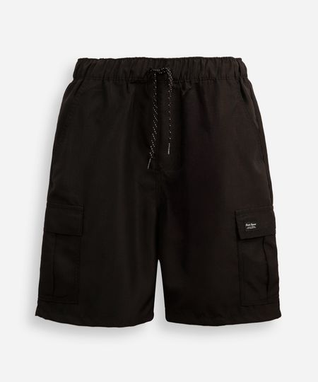 bermuda juvenil em tecido tecnológico preto 12 bermuda juvenil em tecido tecnológico preto 12