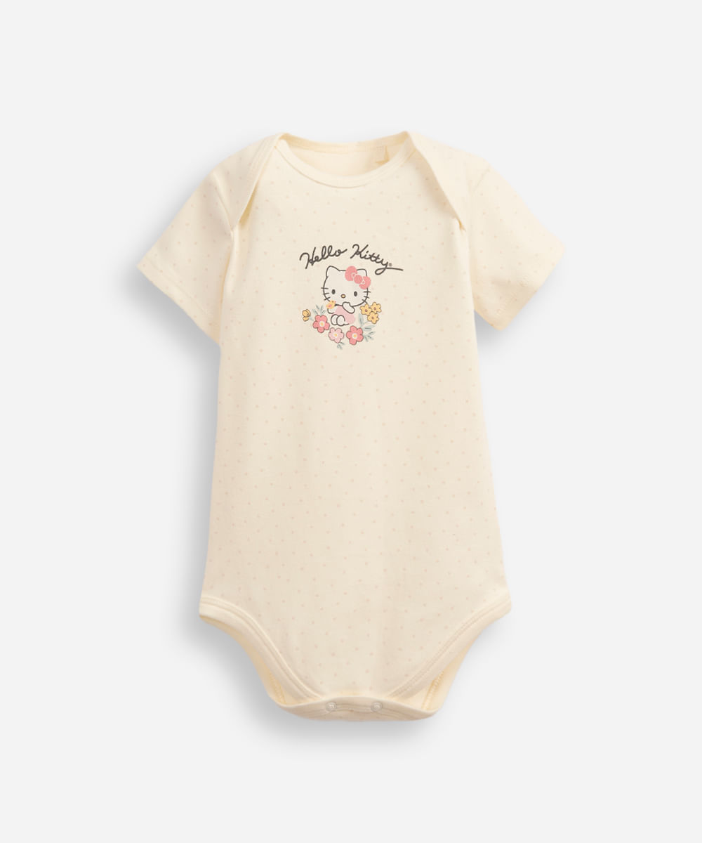 body baby hello kitty amarelo