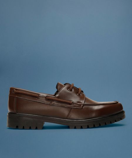 sapato masculino dockside tratorado marrom 42