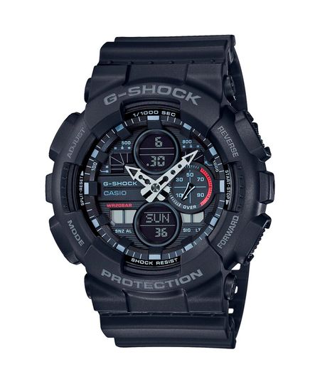 relógio masculino analógico digital casio ga 140 1a1dr preto UNICO