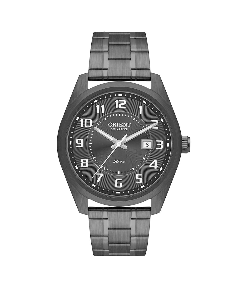 relógio masculino analógico calendário orient mpss1052 g2px preto