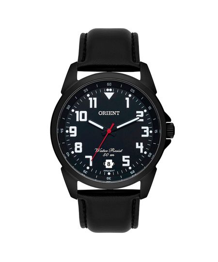 relógio masculino analógico calendário orient mpsc1009 p2px preto UNICO