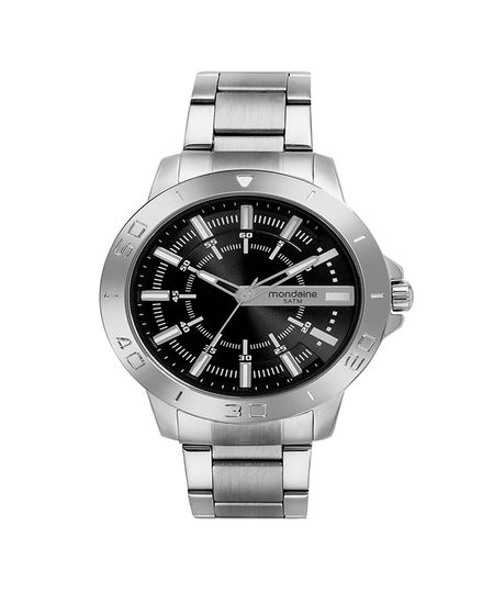 kit relógio masculino analógico mondaine 99700g0mvne1kc prateado UNICO kit relógio masculino analógico mondaine 99700g0mvne1kc prateado UNICO