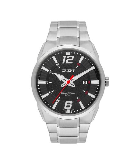 relógio masculino analógico calendário orient mbss1461 p2sx prateado UNICO relógio masculino analógico calendário orient mbss1461 p2sx prateado UNICO