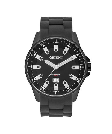 relógio masculino analógico calendário orient mpsp1015 p1px preto UNICO