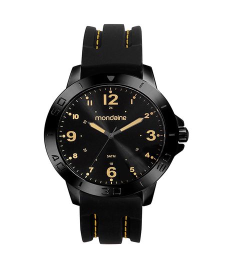 kit relógio masculino analógico mondaine 99698gpmvpi2kc preto UNICO kit relógio masculino analógico mondaine 99698gpmvpi2kc preto UNICO