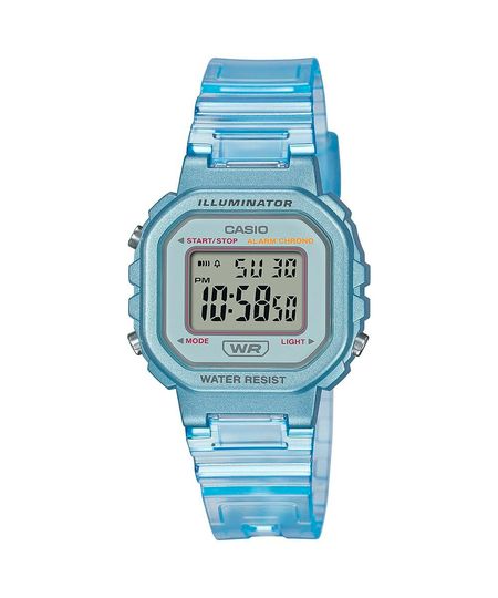 relógio masculino digital casio la 20whs 2adf azul UNICO