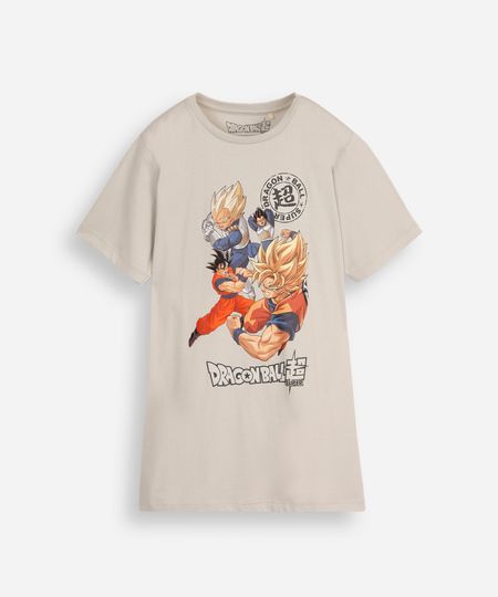 camiseta infantil dragon ball cinza 14