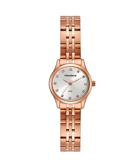 kit relógio feminino analógico mondaine  32493lpmvre3kl rosa UNICO
