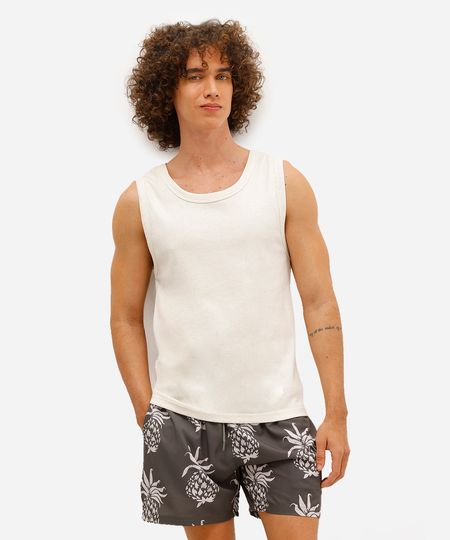 short masculino tactel estampa abacaxi verde G short masculino tactel estampa abacaxi verde G