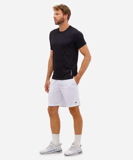bermuda masculina esportiva ace texturizada branca G bermuda masculina esportiva ace texturizada branca G