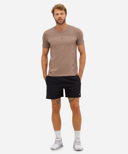 short masculino esportivo ace bolso com zíper preto P short masculino esportivo ace bolso com zíper preto P