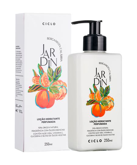 loção hidratante jardin bergamota calabria 250ml 250 ML loção hidratante jardin bergamota calabria 250ml 250 ML