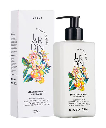 loção hidratante jardin flor de laranjeira 250ml 250 ML loção hidratante jardin flor de laranjeira 250ml 250 ML
