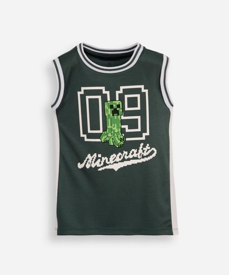 regata infantil cavado minecraft verde 4 regata infantil cavado minecraft verde 4