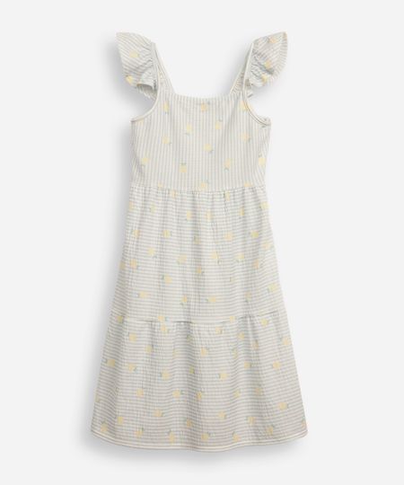 vestido infantil com recorte listrado texturizado colorido 4 vestido infantil com recorte listrado texturizado colorido 4