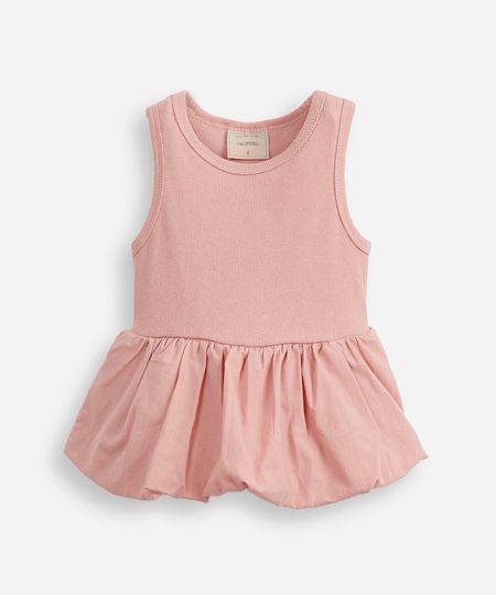 blusa balonê infantil de algodão rosa 10 blusa balonê infantil de algodão rosa 10