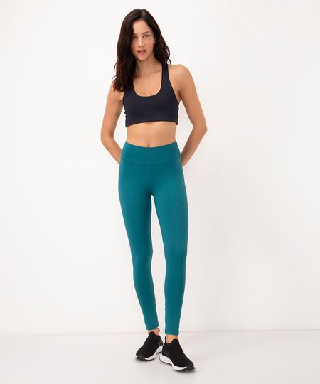 calça legging feminina esportiva ace azul G