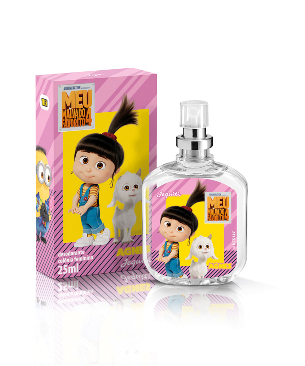 perfume infantil jequiti meu malvado favorito agnes 25ml