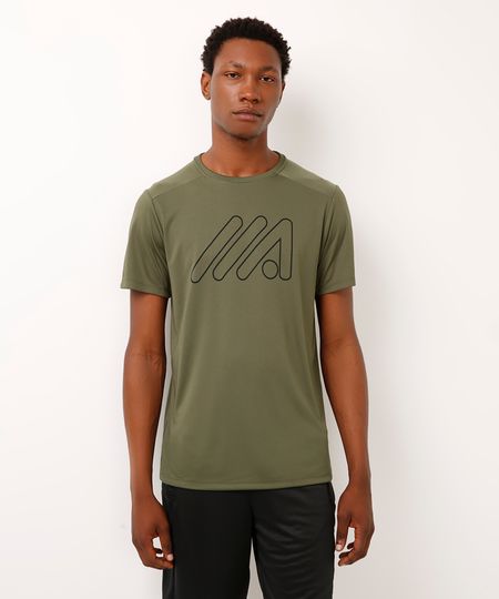 camiseta esportiva manga curta ace verde GG camiseta esportiva manga curta ace verde GG