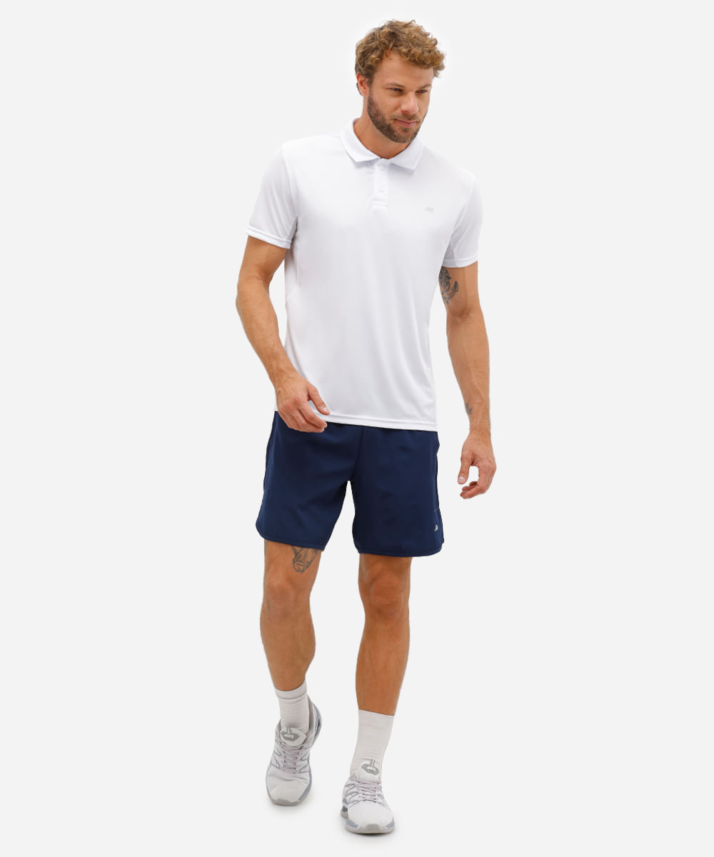 short masculino esportivo ace azul