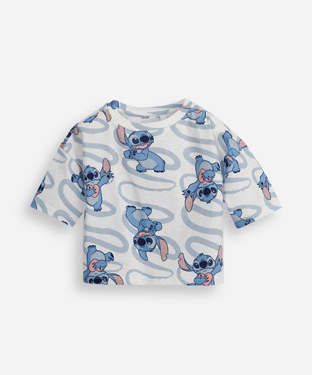 cropped infantil de algodão stitch off white 8 cropped infantil de algodão stitch off white 8