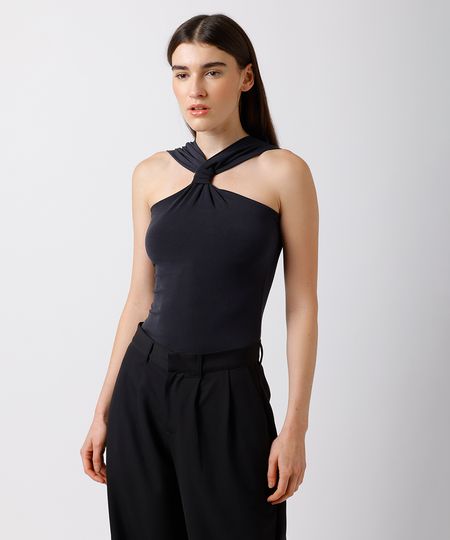 blusa feminina franzida mindset preta GG blusa feminina franzida mindset preta GG