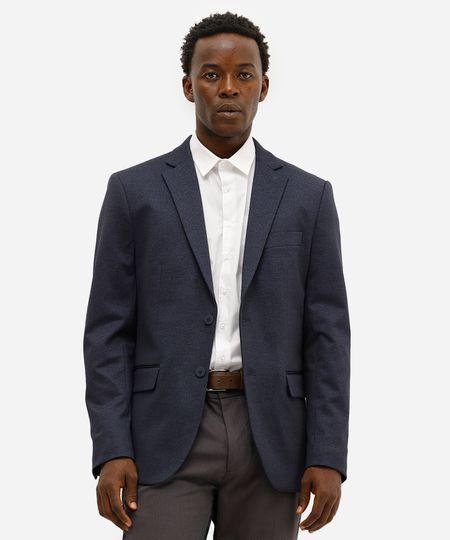 blazer masculino de alfaiataria azul GG