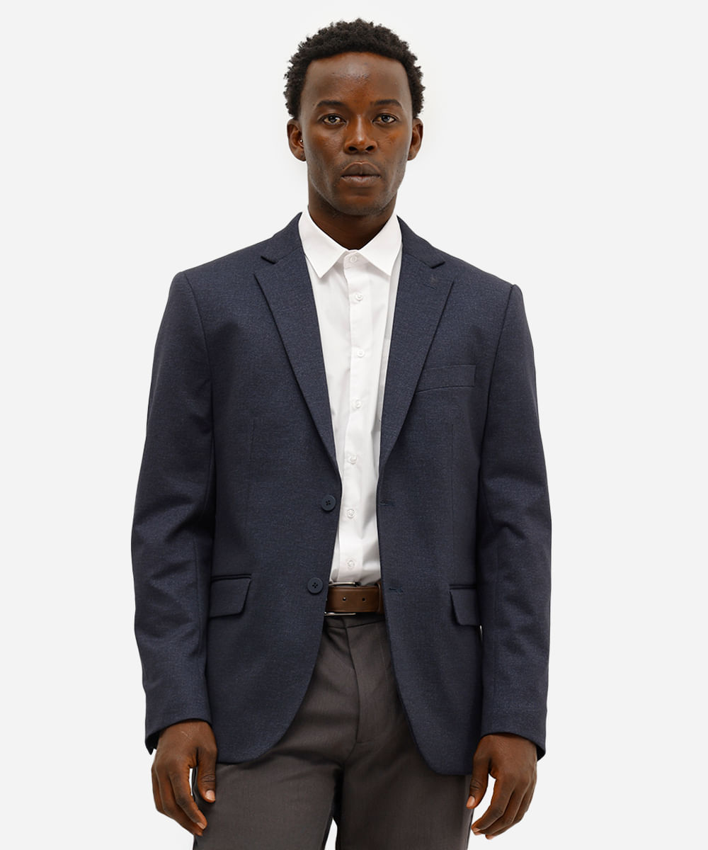 blazer masculino de alfaiataria azul