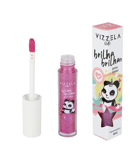 gloss vizzela infantil brilha brilha vagalume 3ml UNICO gloss vizzela infantil brilha brilha vagalume 3ml UNICO