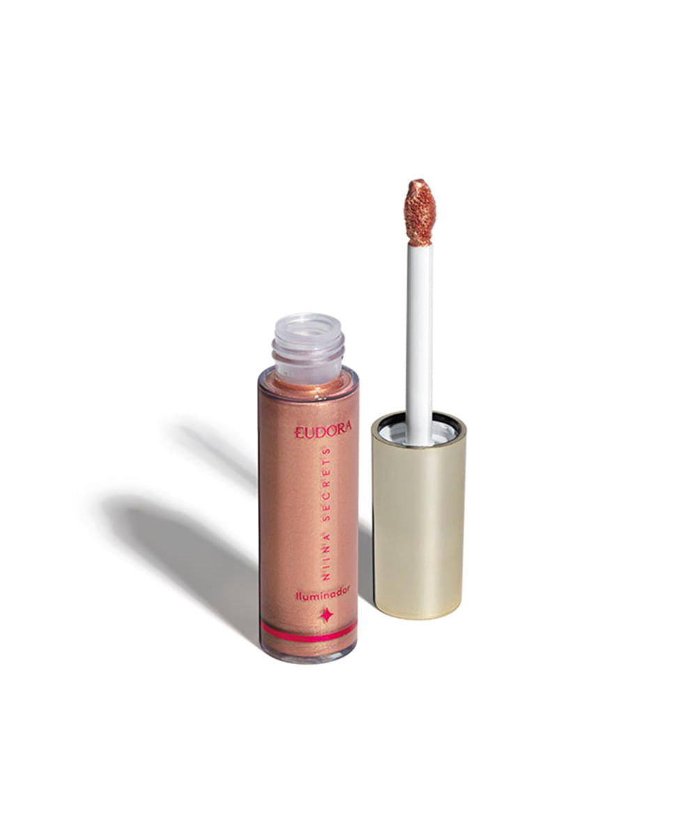 iluminador lÃquido eudora niina secrets luminous bronze 10ml