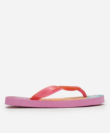 chinelo infantil com glitter pimpolho floral rosa 24 chinelo infantil com glitter pimpolho floral rosa 24