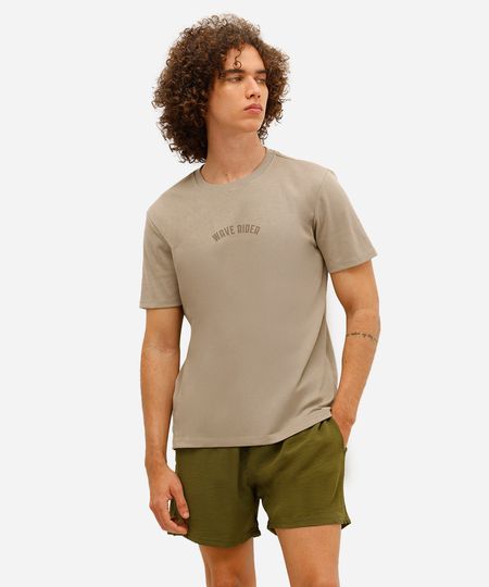 short masculino texturizado cós elástico verde G short masculino texturizado cós elástico verde G