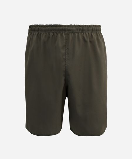 bermuda masculina plus size com elástico esportiva ace verde GG1