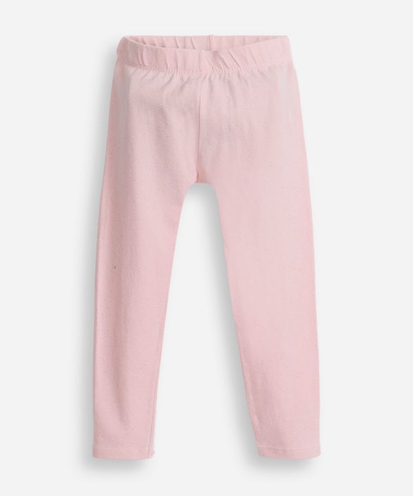 calça legging infantil com glitter rosa 4