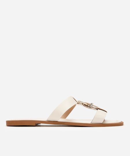 rasteirinha com fivela oneself off white 36
