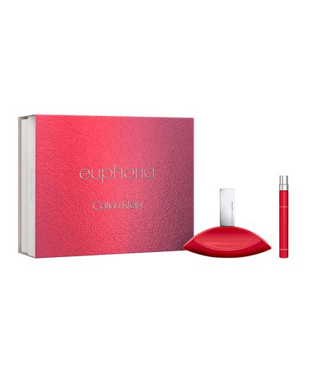 kit feminino perfume calvin klein my euphoria edp 100ml UNICO kit feminino perfume calvin klein my euphoria edp 100ml UNICO