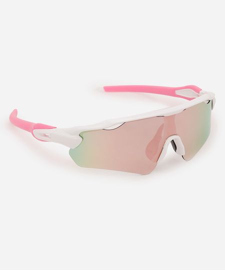 óculos de sol esportivo ace feminino branco UNICO